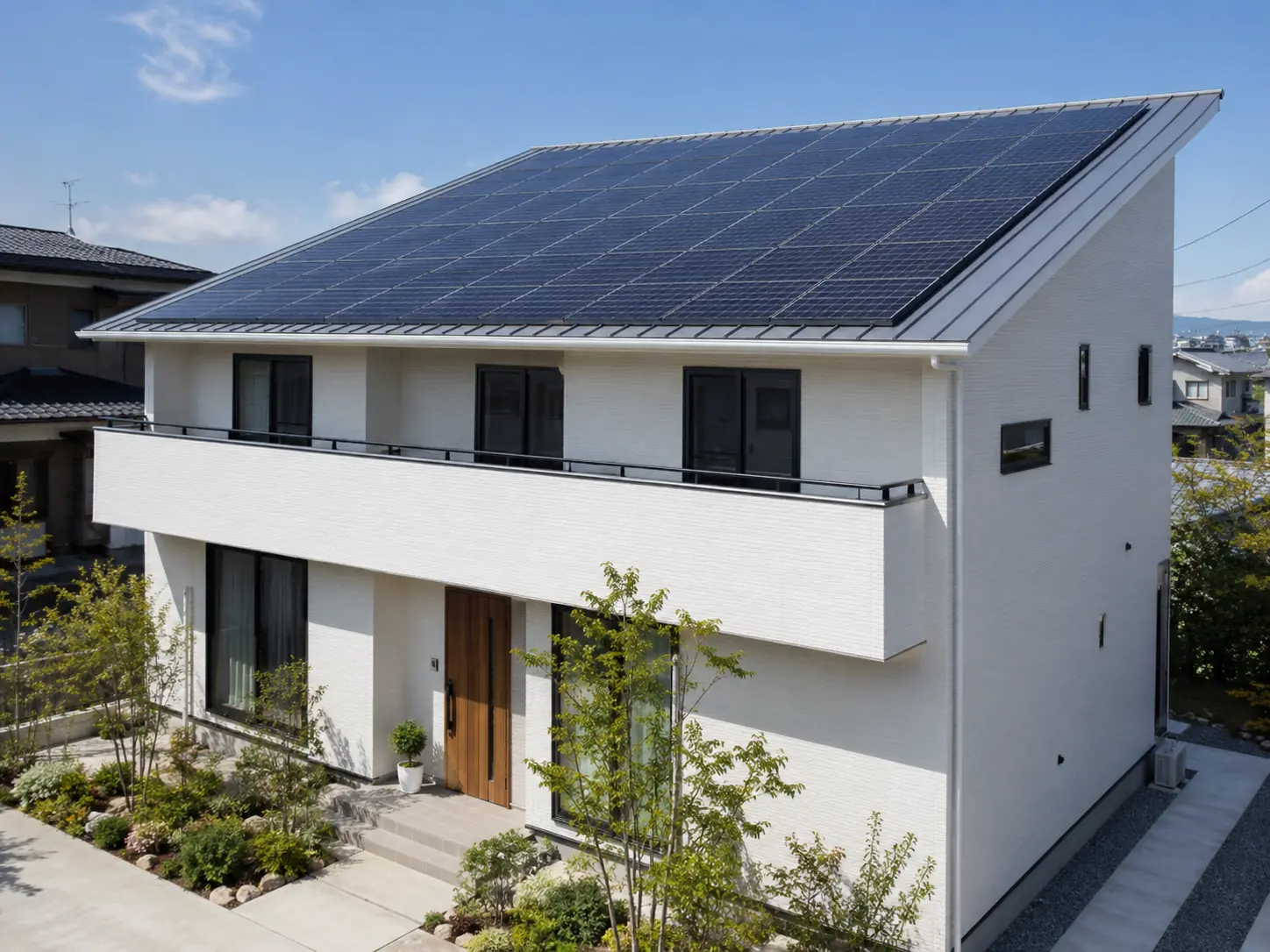 太陽光発電を設置したStandard施工住宅
