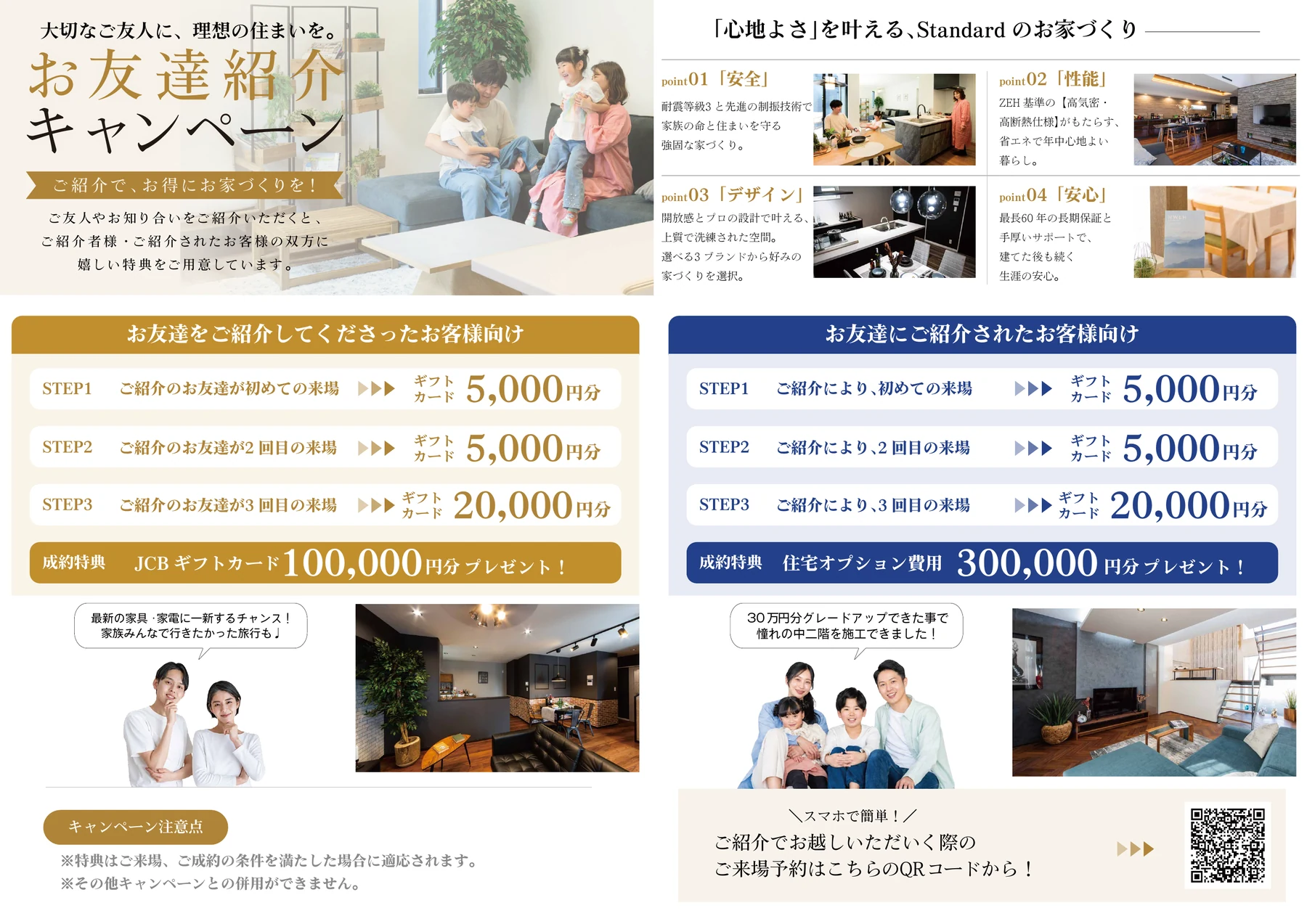 Standard お友達紹介キャンペーン ご紹介特典のご案内