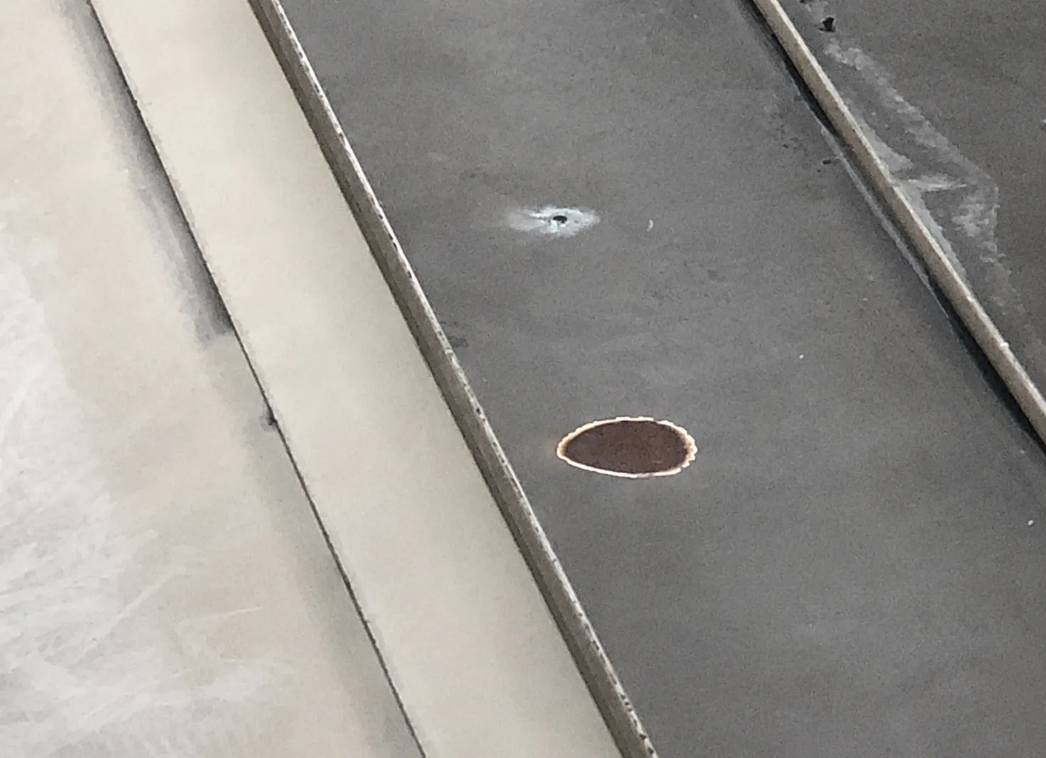 定期点検で確認した屋根の錆
